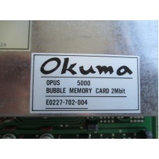 Okuma E0227-702-004 OPUS 5000 Bubble Memory Card,