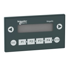 Schneider XBTN200 Small panel with keypad - with alphanumeric screen - green - 5V,XBTN200