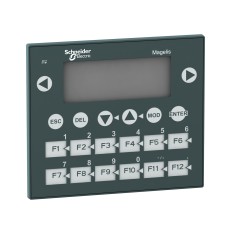 Schneider XBTR400 Small panel with keypad - matrix screen - green - 122 x 32 pixels - 5V DC,XBTR400