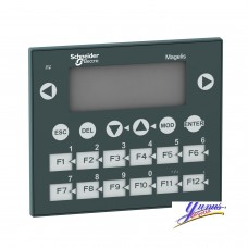 Schneider XBTR411 Small panel with keypad - matrix screen - G-O-R - 122 x 32 pixels - 24V DC