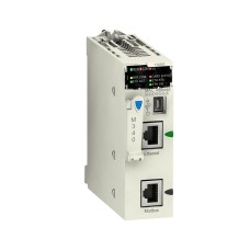 Schneider BMXP342020 Processor module M340 - max 1024 discrete + 256 analog I/O - Modbus - Ethernet,BMXP342020