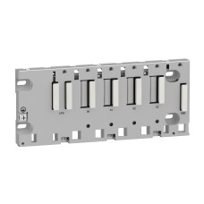 Schneider BMXXBP0400 Rack M340 - 4 slots - panel, plate or DIN rail mounting,BMXXBP0400