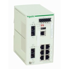 Schneider TCSESM083F2CS0 Ethernet TCP/IP managed switch,TCSESM083F2C