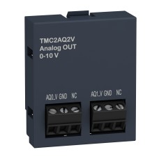 Schneider TMC2AQ2V Cartridge M221 - 2 analog voltage outputs - I/O extension,TMC2AQ2V