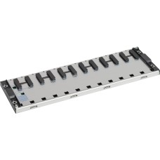 Schneider TSXRKY12 Non-extendable rack - for single rack configuration - 12 slots - IP20,TSXRKY12