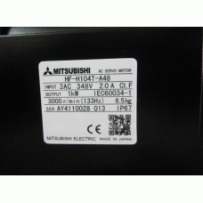 Mitsubishi HF-H104T-A48 1Kw Servo Motor,HF-H104T-A48