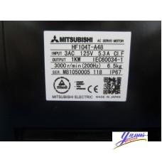 Mitsubishi HF-104T-A48 Servo Motor 1Kw 3000Rpm