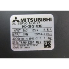 Mitsubishi HC-SFS103K Servo Motor,